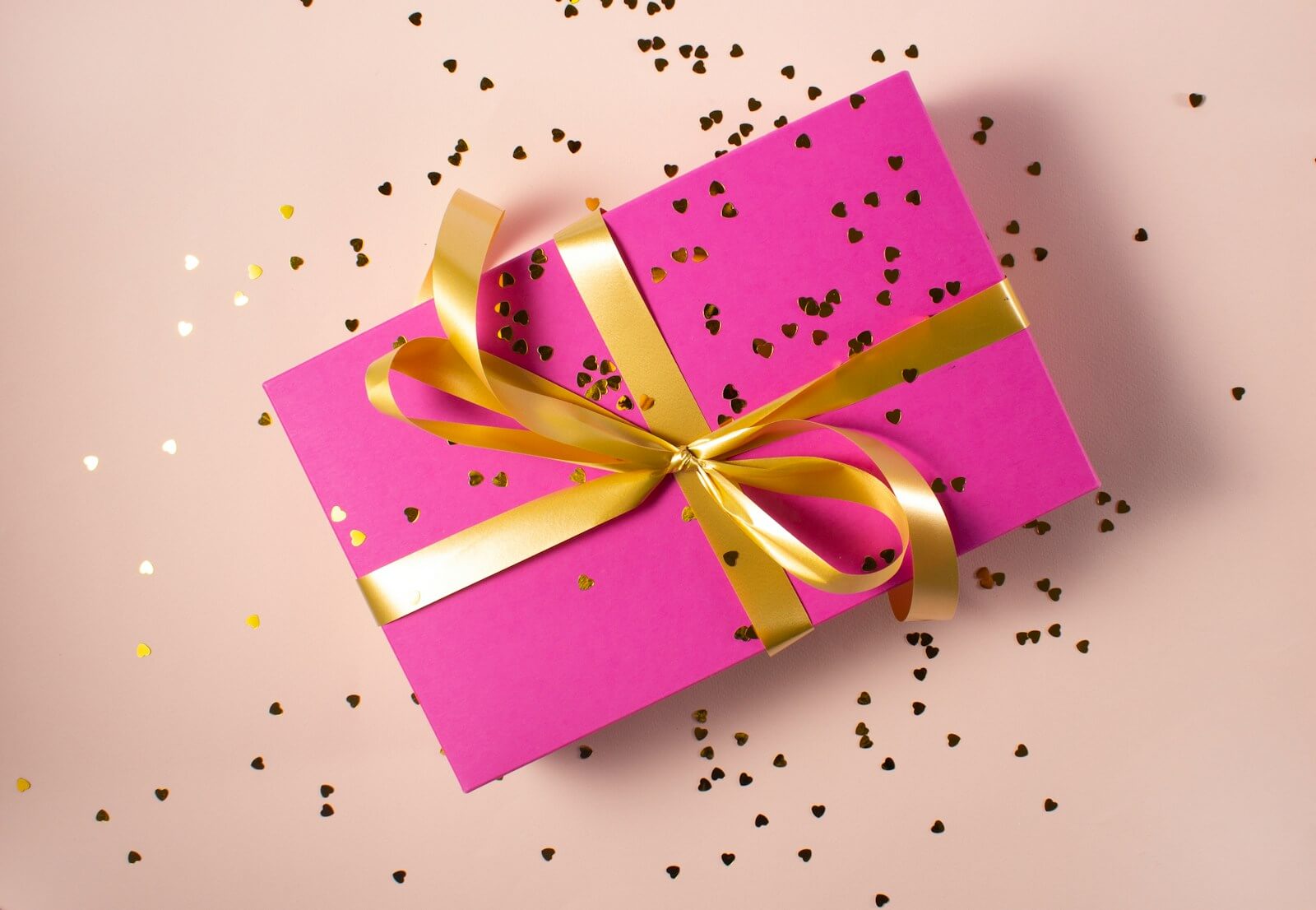 Photo by Ekaterina Shevchenko wrapped gift box